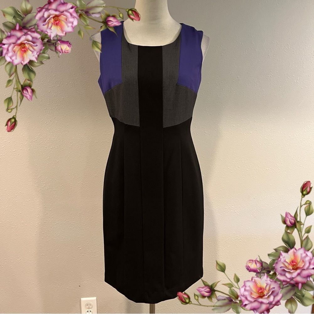 Marc New York color block Sheath mini length Dress size 4